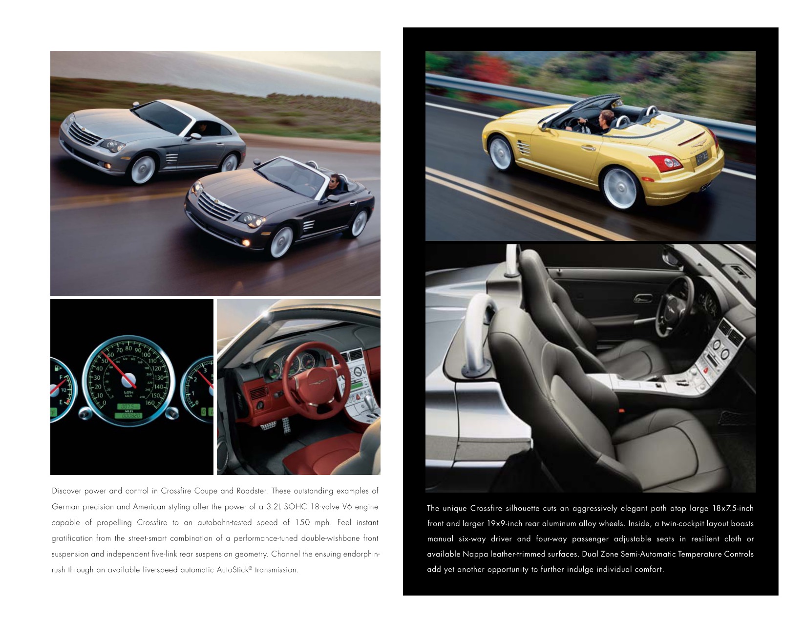 2008 Chrysler Crossfire Brochure Page 3